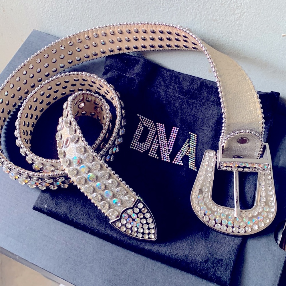 DNA BELT MultiColor Rhinetones